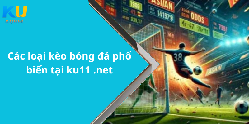 Các loại kèo bóng đá phổ biến tại ku11 .net